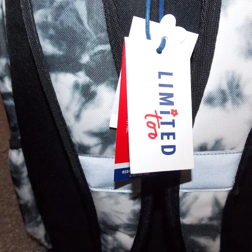 NWT-Limited Too Colorblock Ripstop Backpack & Lunch Bag Set
